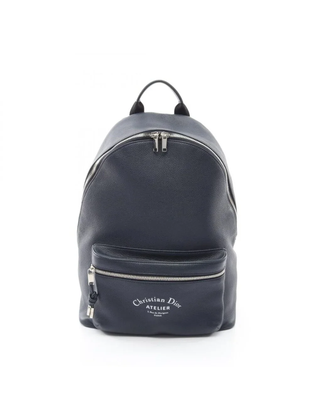 Dior Homme Backpack Atelier Navy Leather